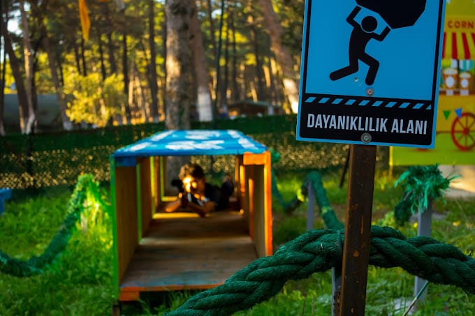 Macera sporları güvenli mi ve parkur alanında çocuklar için güvenlik önlemleri