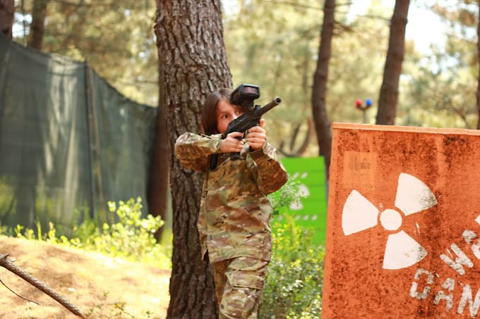 laser tag nedir ve açık havada yeni nesil laser tag ekipman kullanımı
