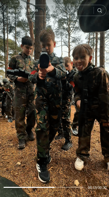 Doğa İçinde Laser Tag Etkinliği ve Orman Konseptli Oyun Alanları