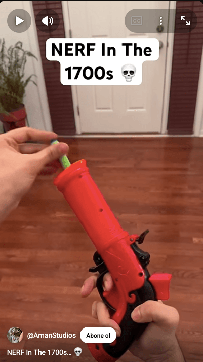 Klasik Nerf Modelleri ve İstanbul Nerf Koleksiyonu Parçaları