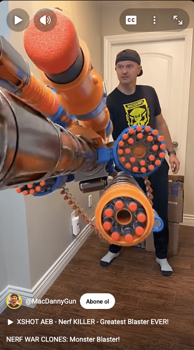 Eğlenceli Nerf İstanbul Etkinlikleri ve Dev Atıcı Ekipman Donanımı