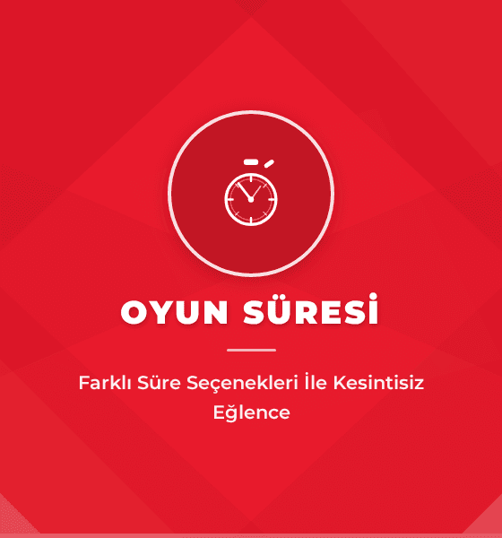 Laser Tag oyun süresi